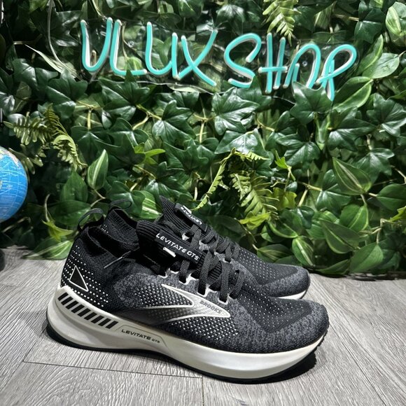 Size 8.5 - Brooks Leviate GTS 5 BlackRunning Shoe WomenSAMPLE